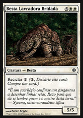 Besta Lavradora Bridada / Yoked Plowbeast - Magic: The Gathering - MoxLand